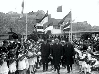 Koblenz 1930: Befreiungsfeier mit Reichspräsident Paul von Hindenburg